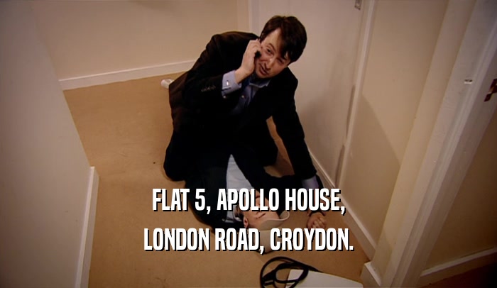 FLAT 5, APOLLO HOUSE, LONDON ROAD, CROYDON. 