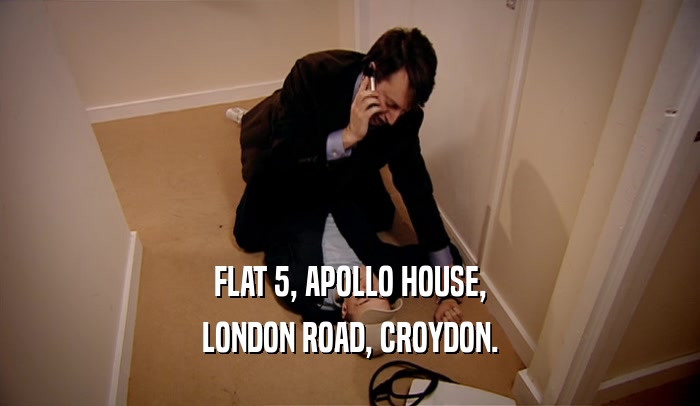 FLAT 5, APOLLO HOUSE, LONDON ROAD, CROYDON. 