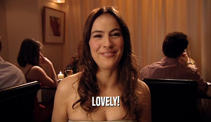 LOVELY!  