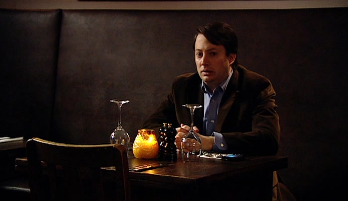 'THE BIG DATE AND SHE'S 45 MINUTES LATE. 