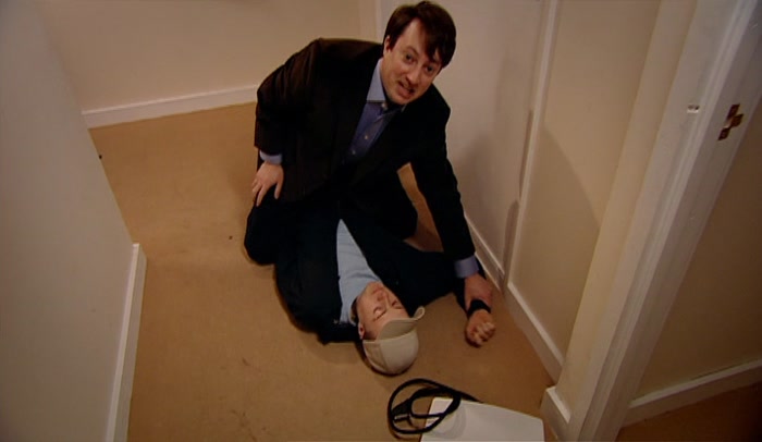 - WOW, MARK! YOU TOTALLY TOOK HIM OUT! - 'OH, YEAH, BABY!' 