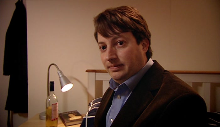 OI! COME ON, MARK - HURRY UP AND OPEN UP! LET'S HAVE YOU! 