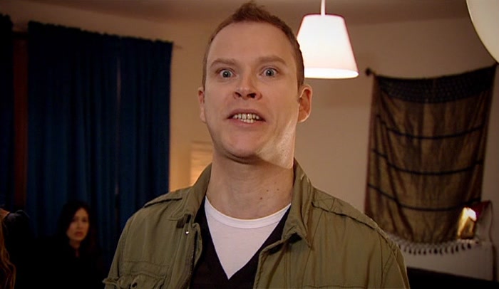 - WE'VE GOT TO TOUGH IT OUT. - FINE, YOU'RE A KNOB. 