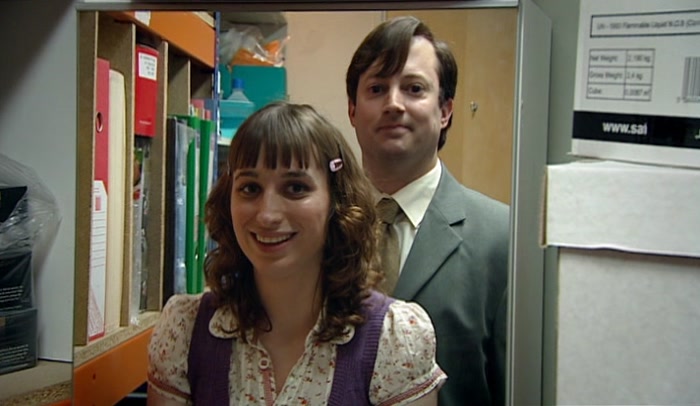'WHAT IF SOMEONE COMES IN? SHOULD STEP AWAY. 