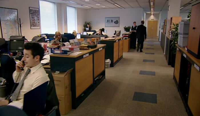 'GOTTA GO PAST SOPHIE'S DESK. WHAT AM I GONNA SAY? 