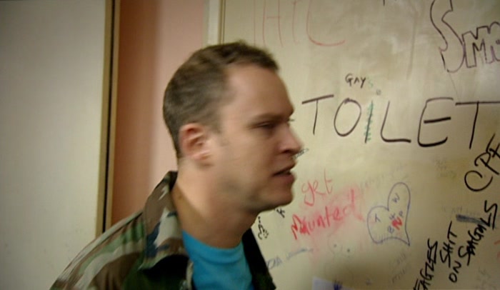 YOU GO OUT, KEEP THE CROWD HAPPY. I'LL SORT BARNEY OUT. 