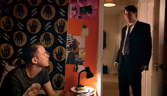 BARNEY? IS IT? WHAT ARE YOU DOING HERE? WHAT'S GOING ON? 