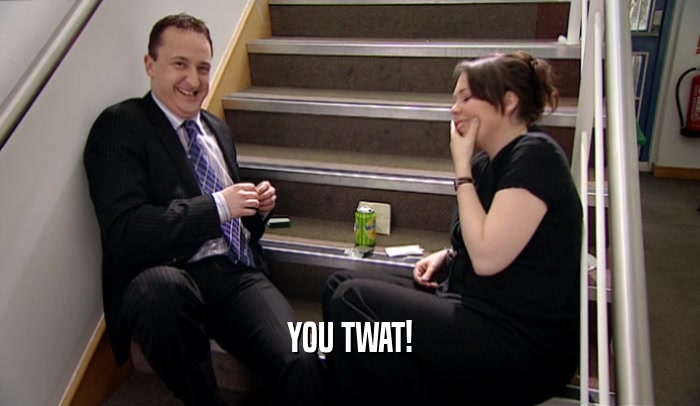 YOU TWAT!  