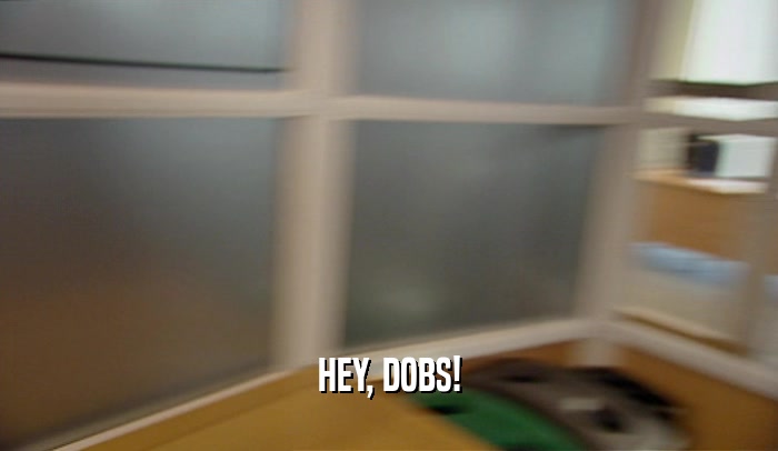 HEY, DOBS!  
