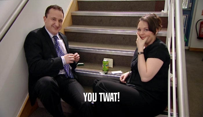 YOU TWAT!  