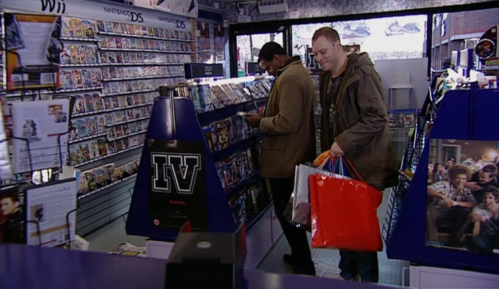 'BOTTLE OF CRISTAL, GONNA SLIP ON MY HEADPHONES, SLAP A DVD ON THE PORTABLE 