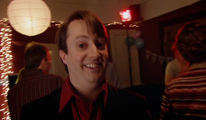'DANCING WITH MY GIRLFRIEND AT MY PARTY. LOOK AT ME NOW, DAD, 