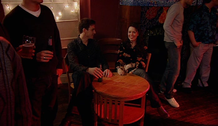 JUST LEAVE MY GIRLFRIEND'S DRINKS HERE. I CAN GIVE THEM TO MY GIRLFRIEND LATER. 