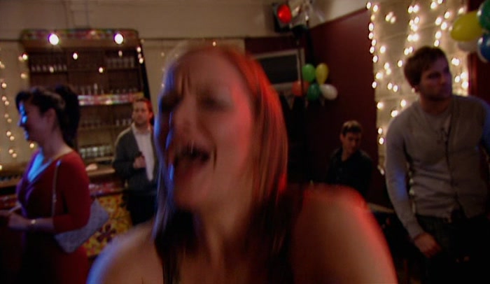 'DANCING WITH MY GIRLFRIEND AT MY PARTY. LOOK AT ME NOW, DAD, 