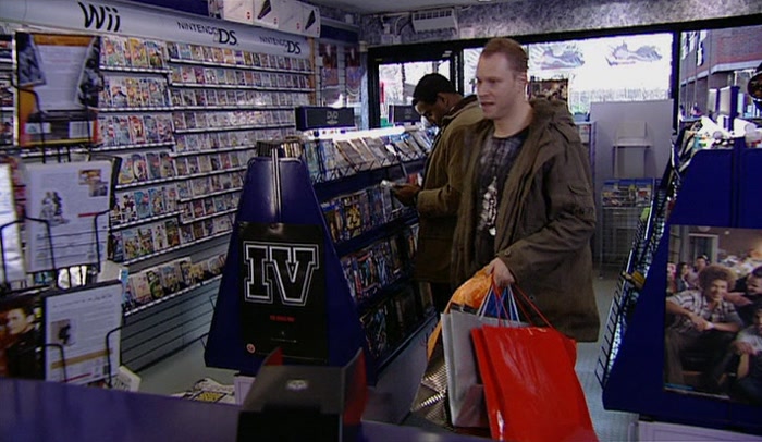 'BOTTLE OF CRISTAL, GONNA SLIP ON MY HEADPHONES, SLAP A DVD ON THE PORTABLE 
