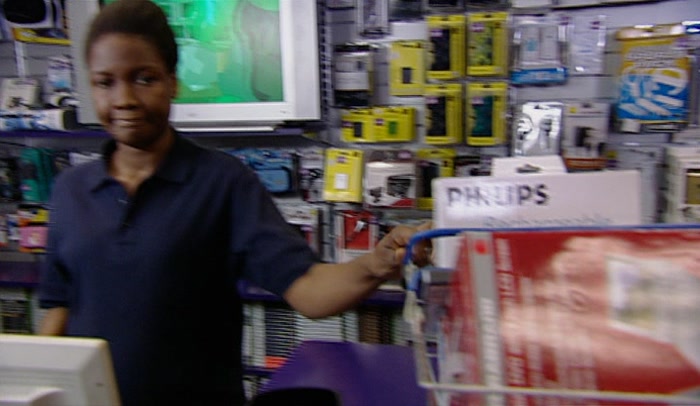 JUST BUYING SOME STUFF, IF THAT'S OK.  