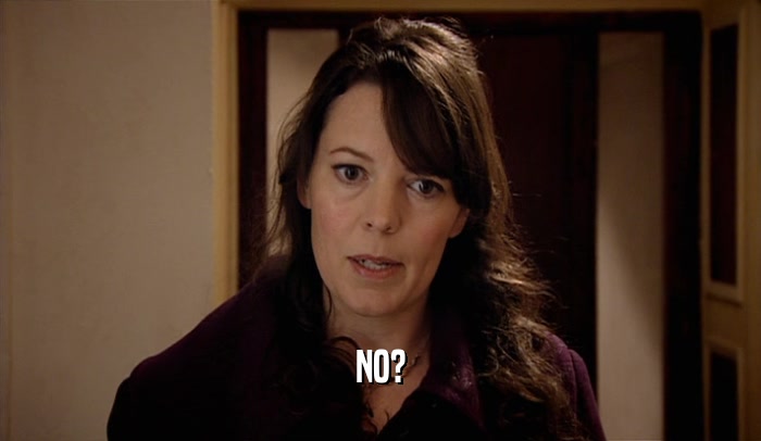 NO?  