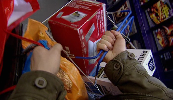 'GOT MY ROTISSERIE CHICKEN, GOT MY KILO OF EXTRA-MATURE CHEDDAR, 