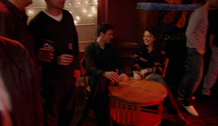 JUST LEAVE MY GIRLFRIEND'S DRINKS HERE. I CAN GIVE THEM TO MY GIRLFRIEND LATER. 
