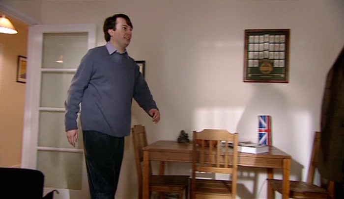 SO, MARTIN, JACKIE TELLS ME YOU'RE A SCOTS GUARDSMAN. 