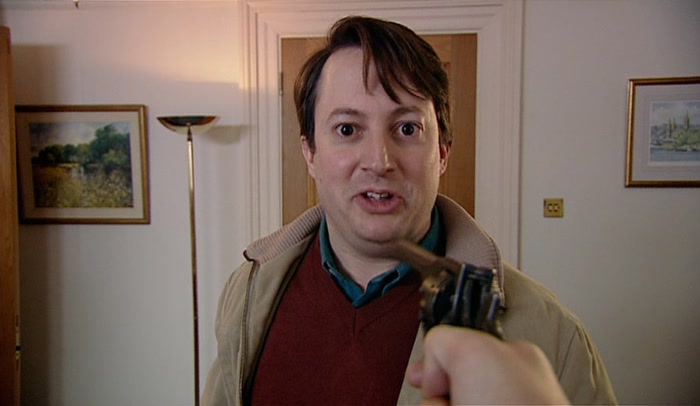 YOU'RE AIMING THE GUN AT ME? YOU'RE GOING TO SHOOT ME, JEREMY? 