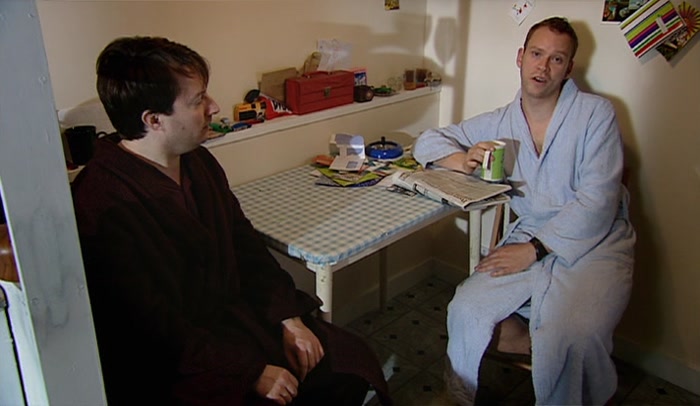 DON'T MIND MARK, SUPER HANS. HE'S A BIT DOWN IN THE DUMPS. 