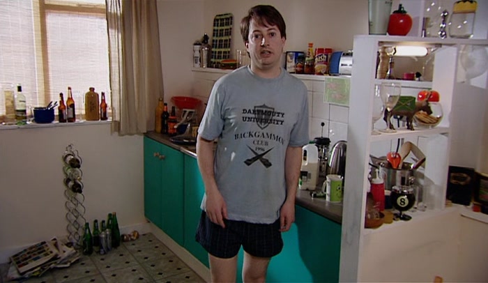 'OH, JESUS, HOPE I'M NOT WEARING THE BOXERS WITH THE BUTTON MISSING. 