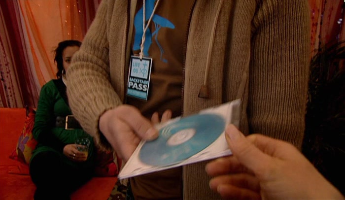 HI, COULD YOU GIVE MY MATE'S CD TO YOUR RECORD COMPANY? 