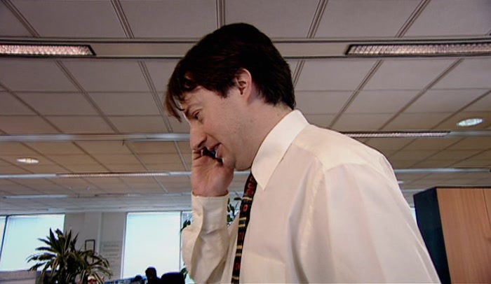 I'M SORRY TO BOTHER YOU AT WORK. I WANTED TO APOLOGISE. 