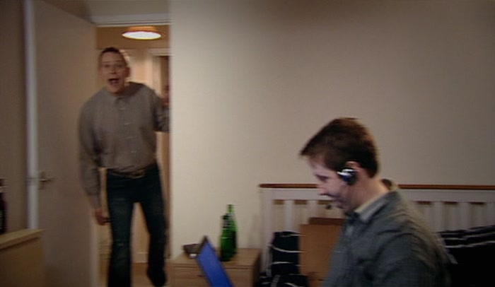 HEY, MARK, I'VE CLEANED THE KITCHEN,  