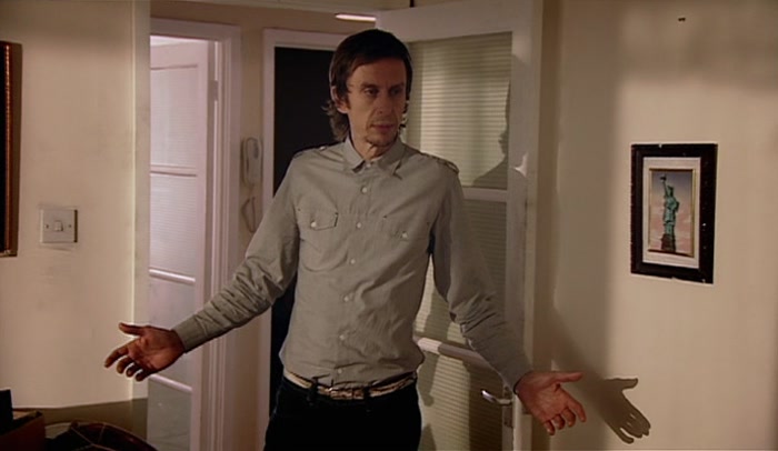 OH, JARED, WHAT'S THE HOLD-UP, DUDE? THE INCINERATOR CLOSES AT SIX. 