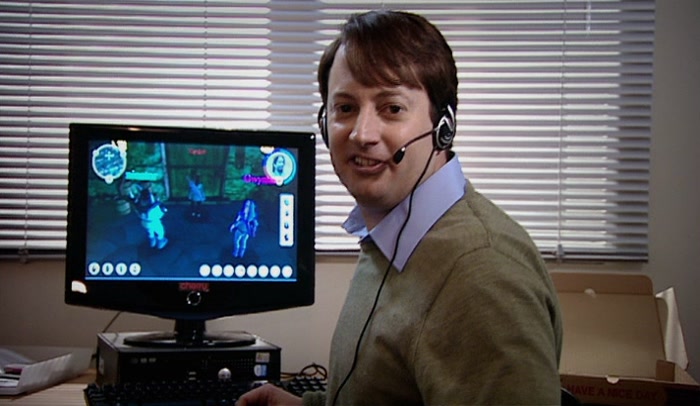 BUT, GERARD, DON'T CALL ME BOSS OUTSIDE WORK. I DON'T LIKE IT. 