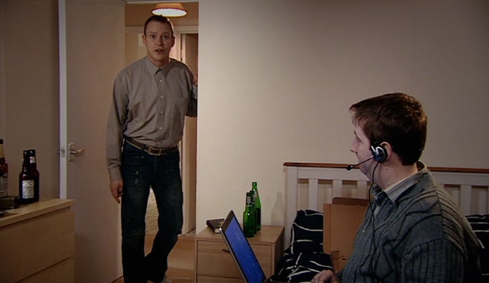 AND I'VE BEEN TO TESCO TO STOCK UP ON MILK AND BREAD, WE WERE RUNNING LOW. 