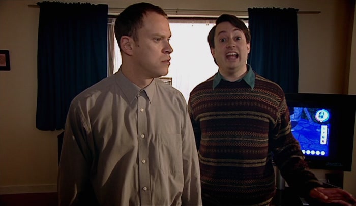LOOK, DICKHEAD OR NOT, HE BELONGS HERE, IN THE REAL WORLD. 