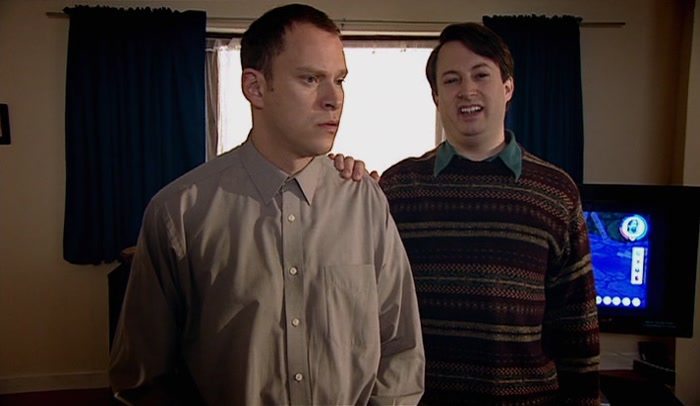 HE'S NOT MOVING INTO THE COMPOUND. WE DON'T NEED ANY OF YOUR ORGONES HERE, 