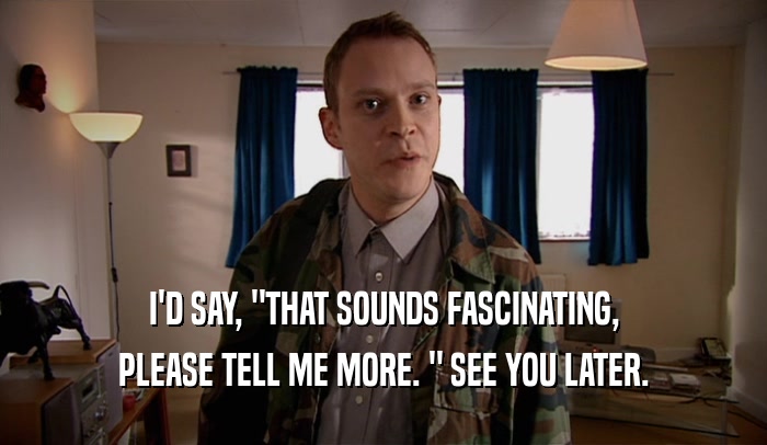 I'D SAY, 