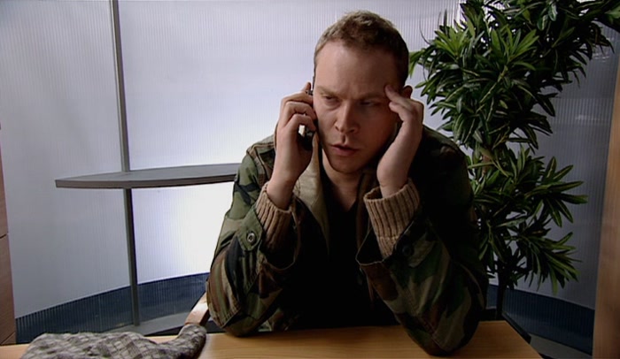 I'M SORRY TO BOTHER YOU AT WORK. I WANTED TO APOLOGISE. 