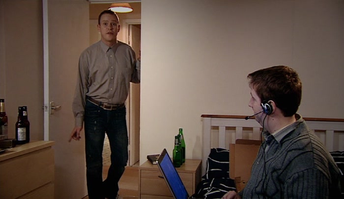 AND I'VE BEEN TO TESCO TO STOCK UP ON MILK AND BREAD, WE WERE RUNNING LOW. 