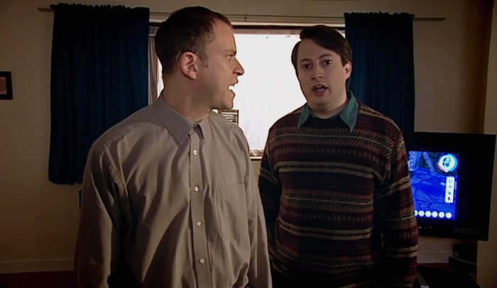 LOOK, DICKHEAD OR NOT, HE BELONGS HERE, IN THE REAL WORLD. 