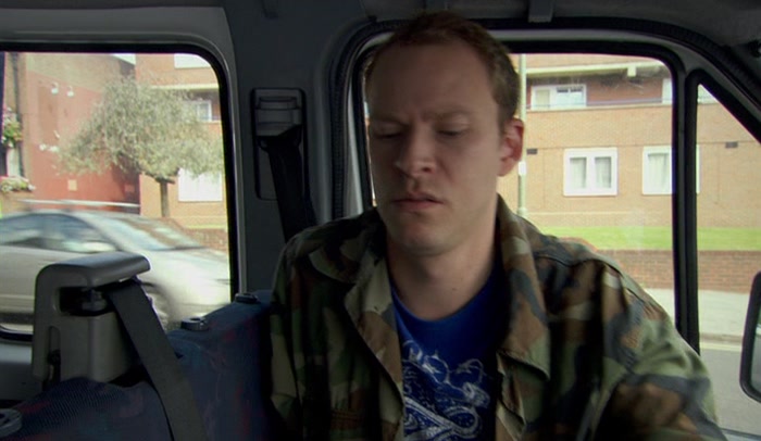 RIGHT, I'M HAVING YOUR CHICKEN WRAP. JEZ, YOU CAN HAVE THE CHIPS. 