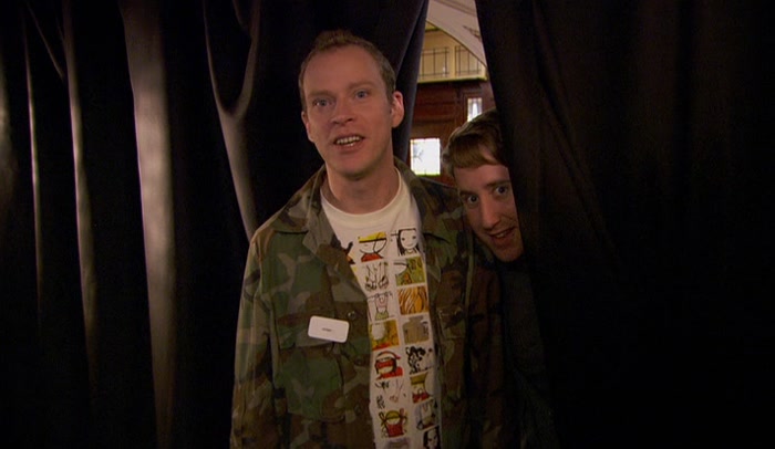 MAN, THAT WAS SO FUNNY. SOME OF THE GUYS SAID IT COULD BE ON TV. 