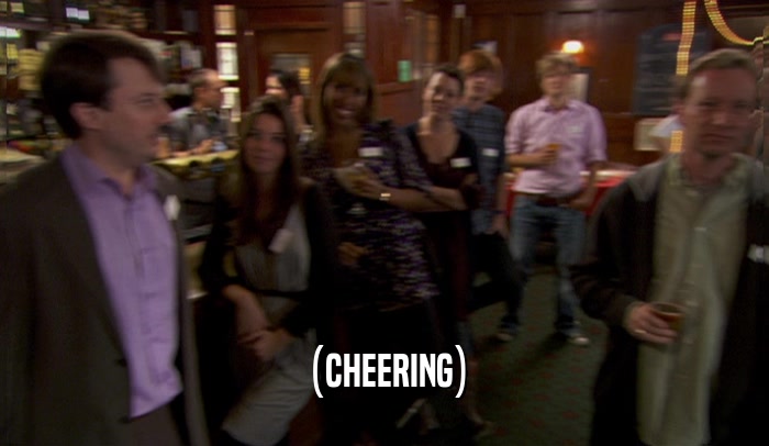 (CHEERING)  
