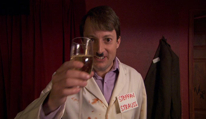 I'M DRINKING CHAMPAGNE, I'VE WRITTEN AND DIRECTED A HIT PLAY 