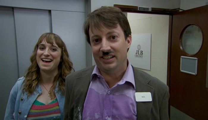 - YEAH. - YEAH, SO SUCK IT UP, YOU DOUCHE BAG! 