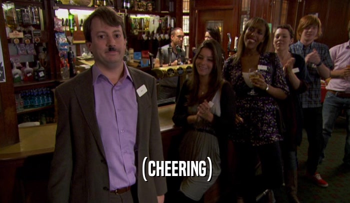 (CHEERING)  