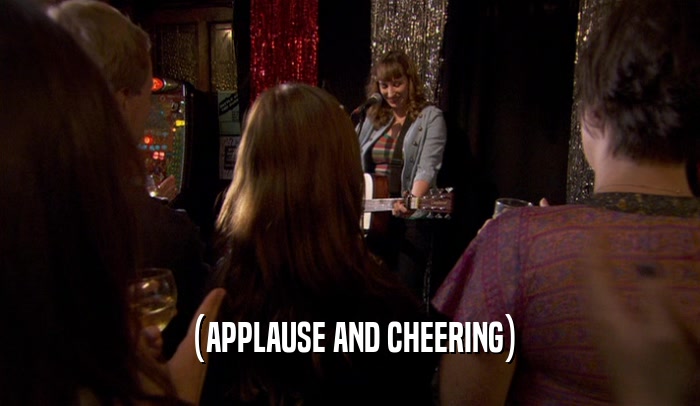 (APPLAUSE AND CHEERING)  