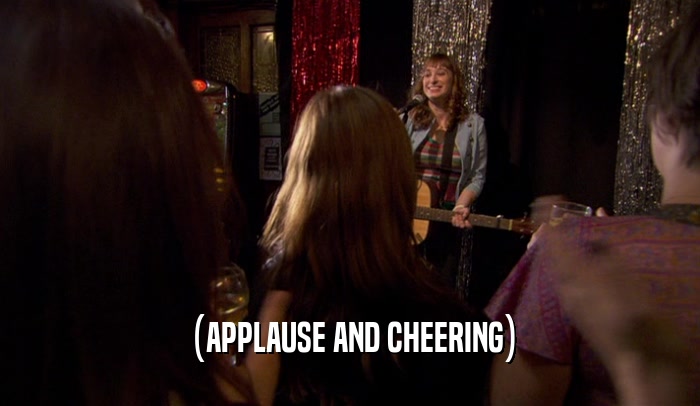 (APPLAUSE AND CHEERING)  