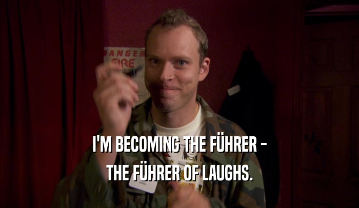 I'M BECOMING THE F