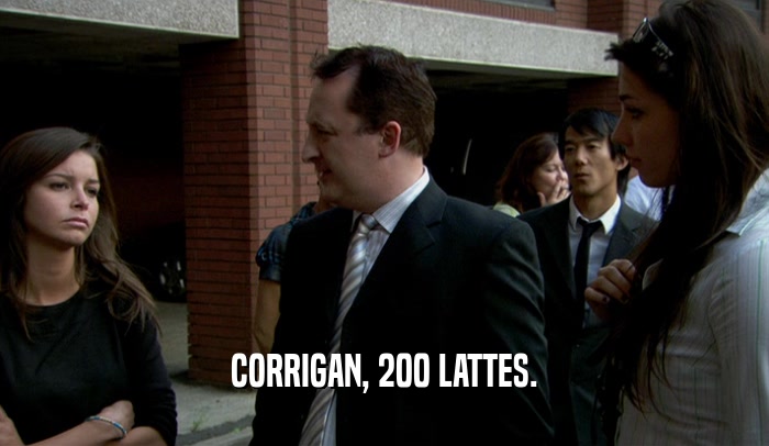 CORRIGAN, 200 LATTES.  