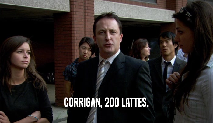 CORRIGAN, 200 LATTES.  